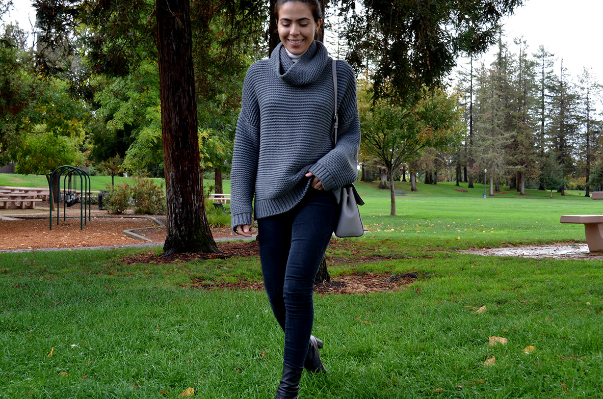 sweater, sweater weather, sweater, sweater style 2016, fall sweaters, style, gray sweater, karla vargas, my stylosophy