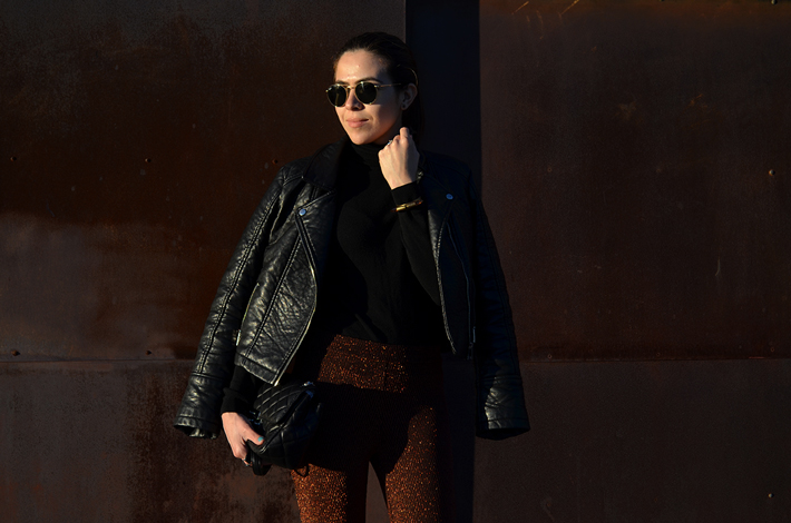 KarlaVargas-BlackJacket-SanDiego-SanDiegoBlogger-StatementPants