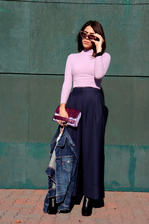 PurpleTop-BluePants-BlueCullottes-purpleclutch-KarlaVargas-FallStyle-SanDiegoStyle-SanDiegoStyleBlogger-Balboa-Balboapark