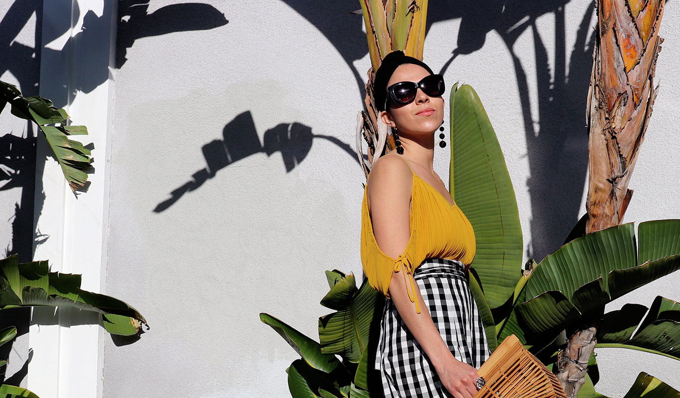 Skirt-gingham-summer2018-summertime-summerstyle-sandiegostyleblogger-sdstyle-cultgaiabag-cultgaia