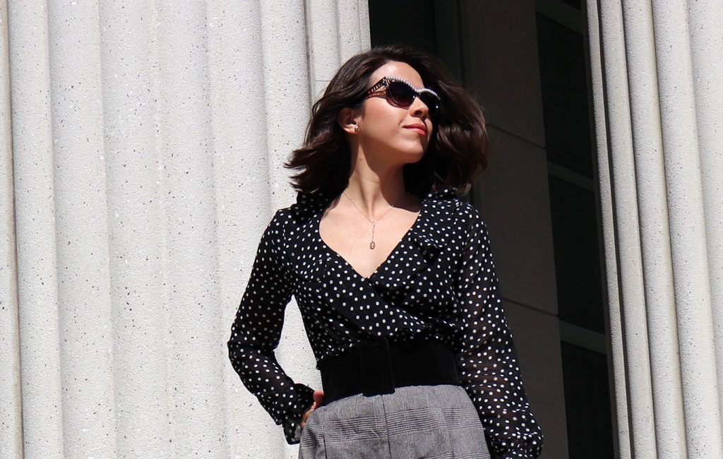 polkadots-polkadotdress-checkpants-checktrousers-spring2018-springstyle-karlavargas