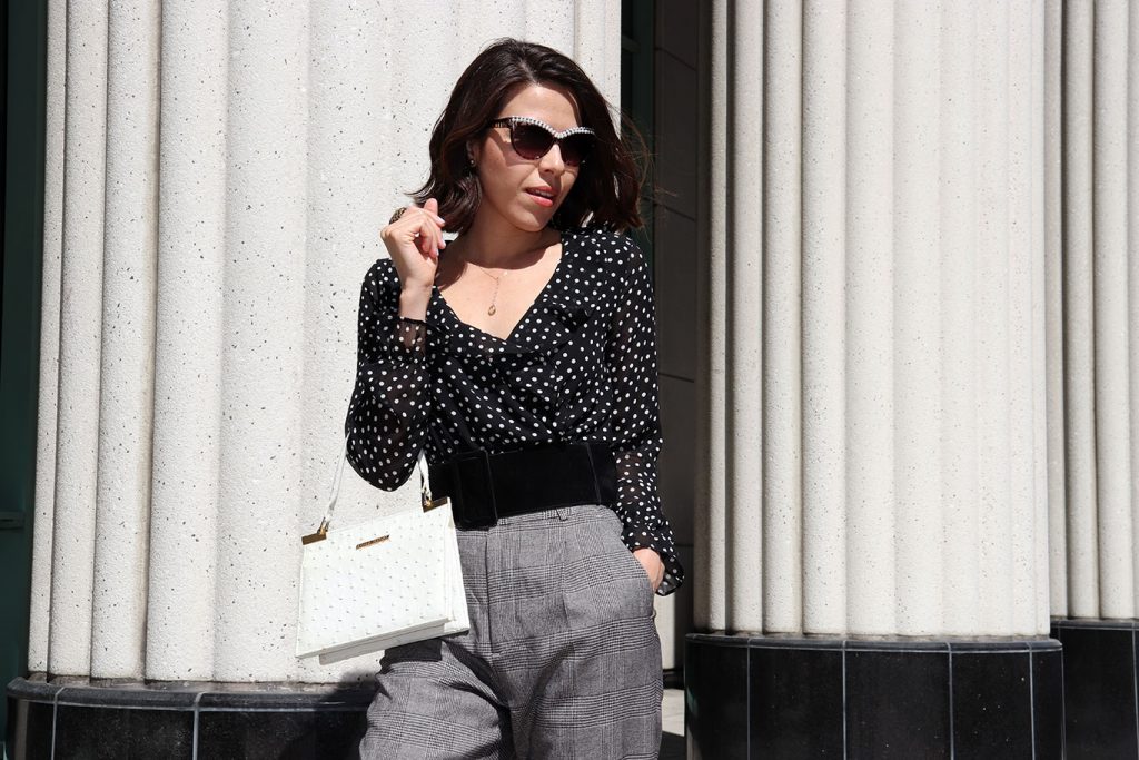 polkadots-polkadotdress-checkpants-checktrousers-spring2018-springstyle-karlavargas