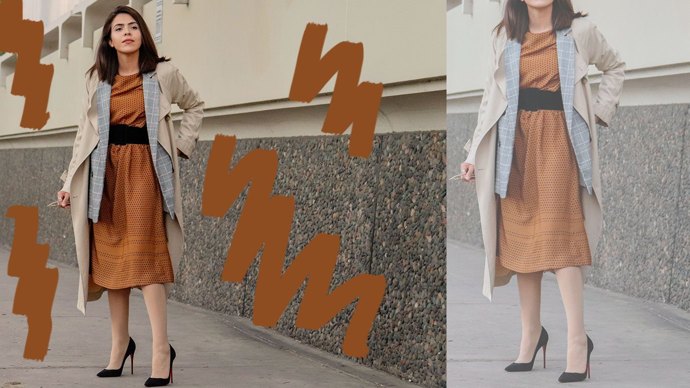 shoulderpads-karlavargas-80sstyle-plaidblazer-fall-fallstyle-vintagedress-sustainablefashion