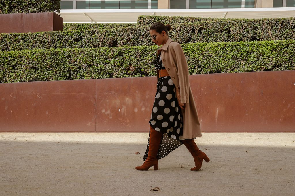Fall-FallStyle-karlavargas-polkadot-polkadotdress-dressfall-falldress-karlavargas-coat-fallstyleideas-fall2018