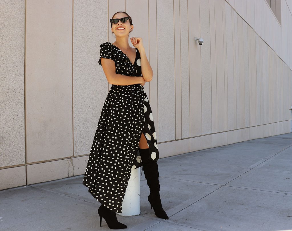 howto-howtowear-polkadot-polkadotdress-sandiegoblogger-styleblogger-howtowear-fallstyle